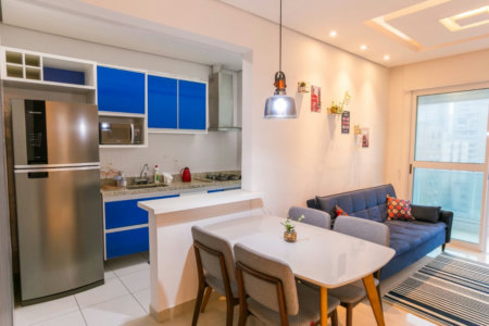 Apartamento com 1 dormitório à venda, 55 m² por R$ 735.000,00 - José Menino - Santos/SP