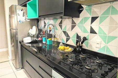 Apartamento à venda com 3 quartos, sendo 1 suíte,  em Vila Humaitá, Santo André, SP