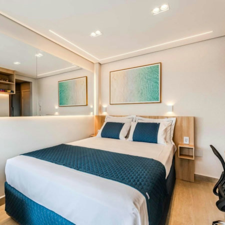 Apartamento com 1 dormitório à venda, 31 m² por R$ 550.000,00 - Boqueirão - Santos/SP