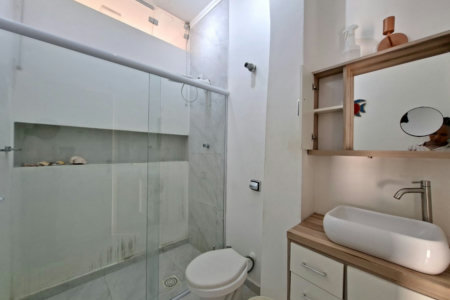Apartamento com 1 dormitório à venda, 52 m² por R$ 450.000,00 - Aparecida - Santos/SP