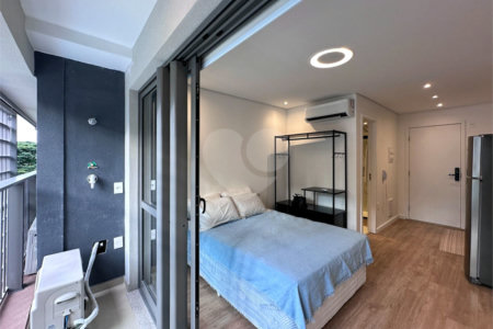 Apartamento à venda ou para alugar com 1 suíte em Campo Belo, São Paulo, SP