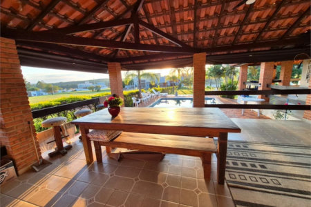 Chácara com 3 dormitórios à venda, 1200 m² por R$ 870.000,00 - Condomínio Ninho Verde II - Pardinho/SP