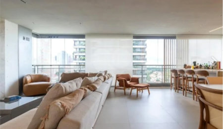 Apartamento à venda com 4 quartos, sendo 3 suítes,  em Brooklin, São Paulo, SP