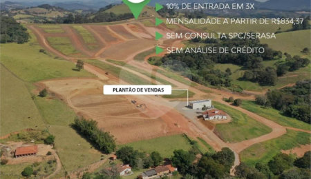 Terreno à venda no Centro, Vargem, SP