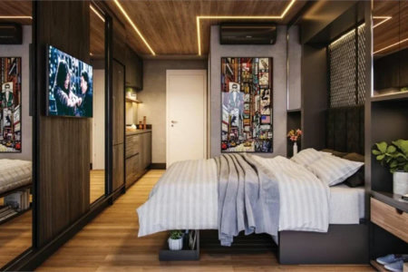 Studio à venda com 1 quarto em Santo Amaro, São Paulo, SP