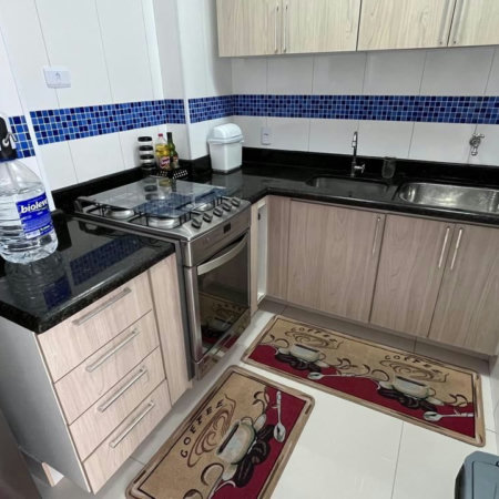 Apartamento com 1 dormitório à venda, 60 m² por R$ 490.000,00 - Gonzaga - Santos/SP