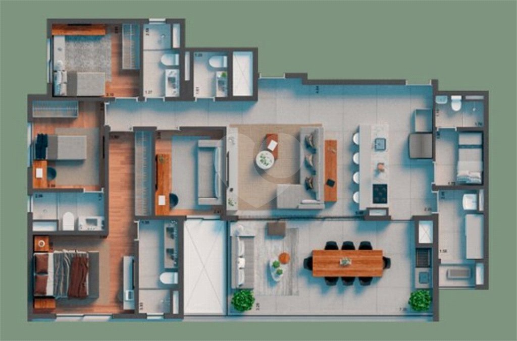 Apartamento à venda com 3 quartos em Vila Clementino, São Paulo, SP