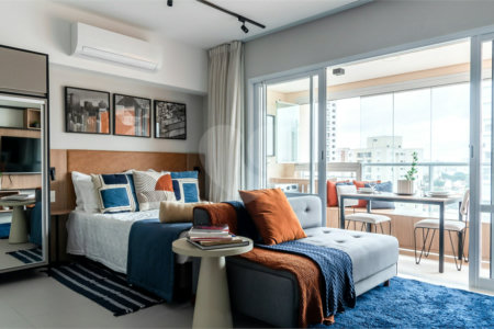 Studio à venda com 1 suíte em Campo Belo, São Paulo, SP