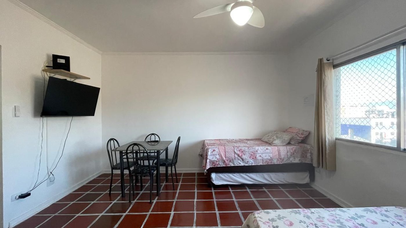 Kitnet com 1 dormitório à venda, 36 m² por R$ 215.000,00 - Centro - São Vicente/SP