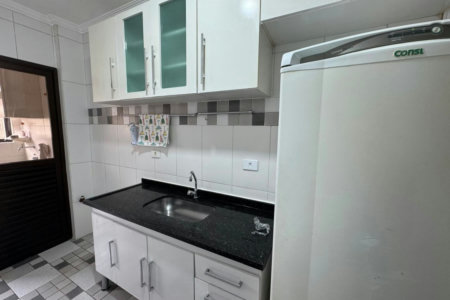 Apartamento com 3 dormitórios para alugar, 80 m² por R$ 4.000,02/mês - Balneário Cidade Atlântica - Guarujá/SP