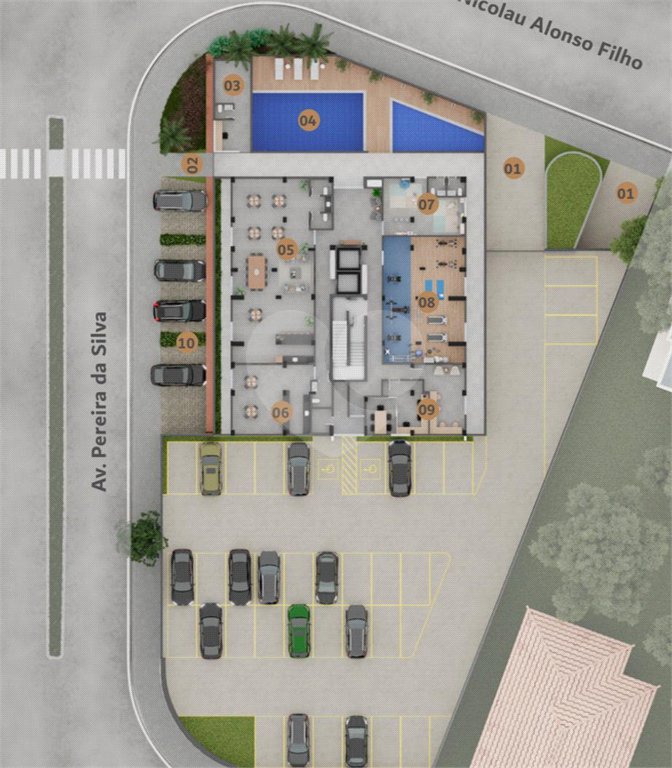 Apartamento à venda com 2 quartos, sendo 1 suíte,  em Jardim Santa Rosália, Sorocaba, SP
