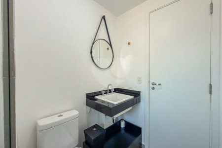 Studio novo com 33m² e vaga na garagem na região da Aclimação em São Paulo - SP.