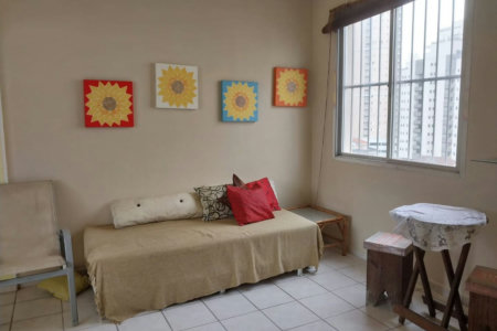 Apartamento com 2 dormitórios para alugar, 60 m² por R$ 3.690,00/mês - Gonzaga - Santos/SP