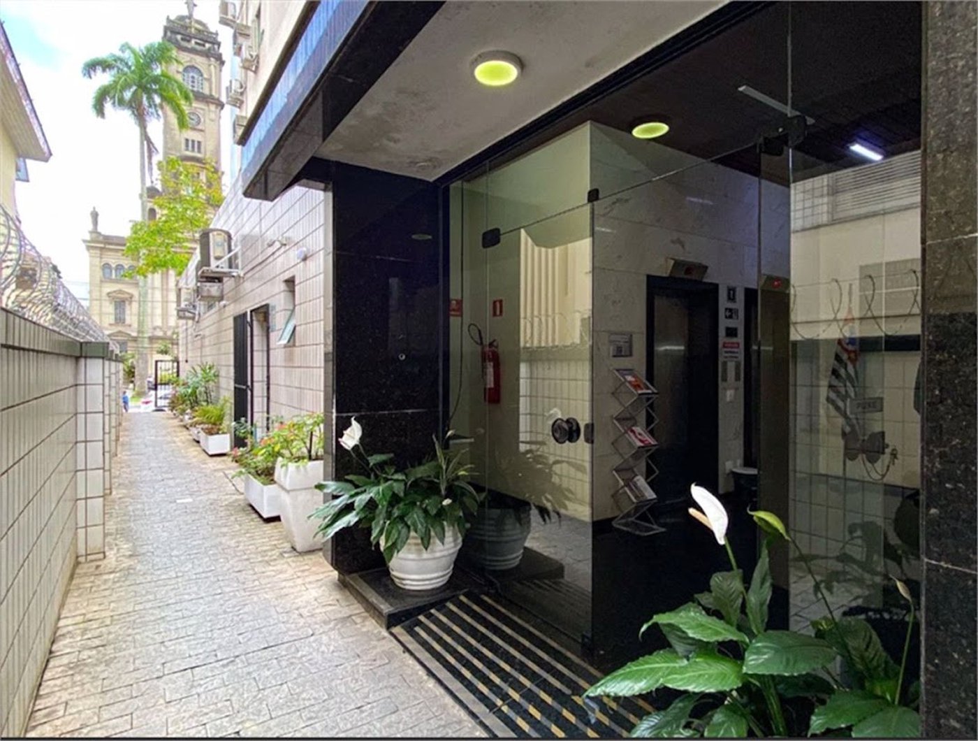 Sala para alugar, 121 m² por R$ 4.500,00 - Vila Mathias - Santos/SP
