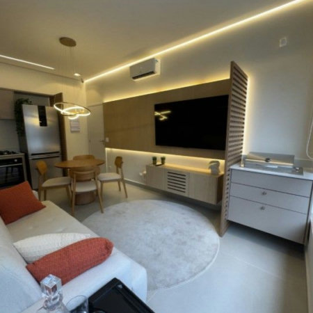 Apartamento à venda, 37 m² por R$ 368.744,00 - Centro - São Vicente/SP
