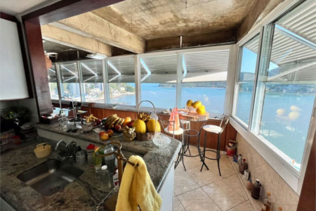 apartamento pé na areia com vista total para o mar em são vicente