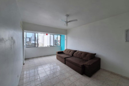 Apartamento com 2 dormitórios à venda, 70 m² por R$ 670.000,00 - Aparecida - Santos/SP