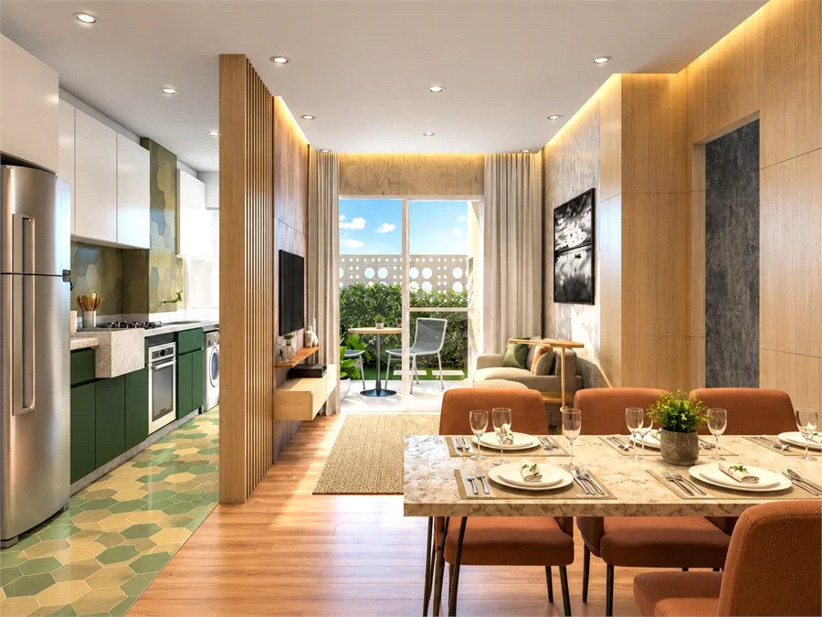 Apartamento à venda com 2 quartos, sendo 1 suíte, em Lagoinha, Ubatuba, SP