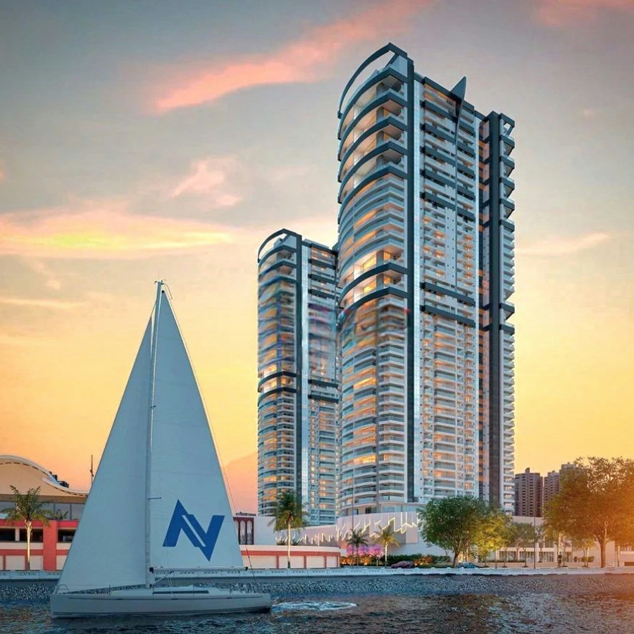 Apartamento à venda, 227 m² por R$ 6.000.000,00 - Ponta da Praia - Santos/SP