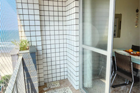 Apartamento à venda com 1 quarto em Real, Praia Grande, SP