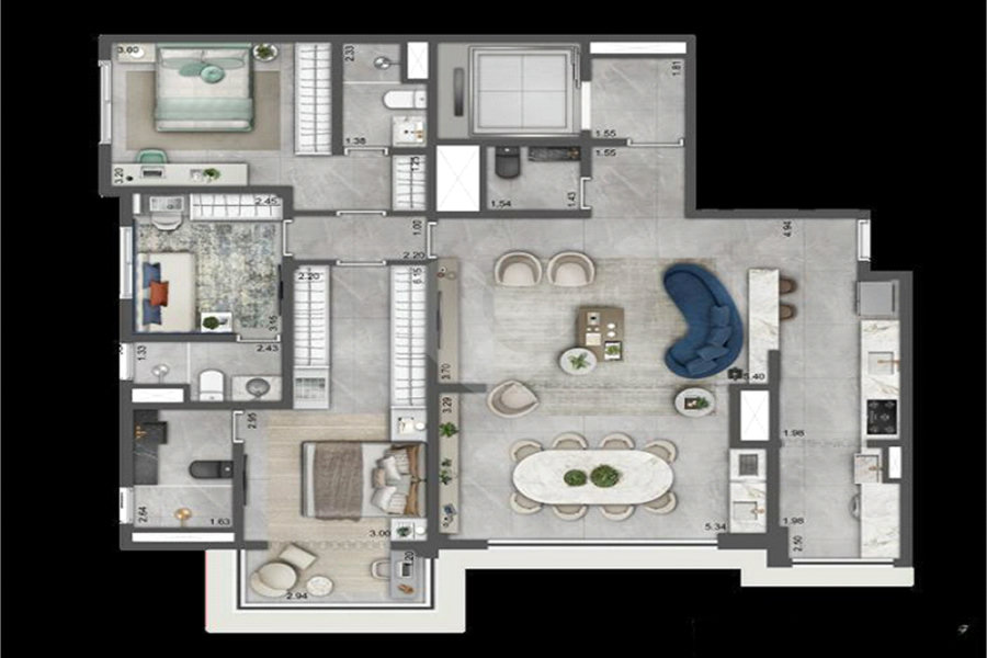 Apartamento à venda com 3 suítes em Tucuruvi, São Paulo, SP