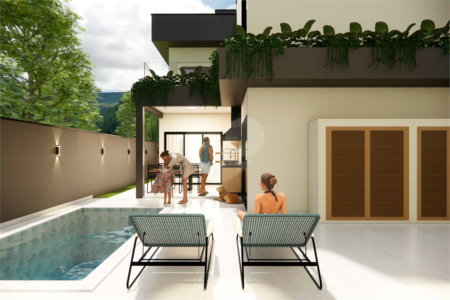 Casa de Vila à venda com 4 quartos, sendo 3 suítes, em Nova Gardênia, Atibaia, SP