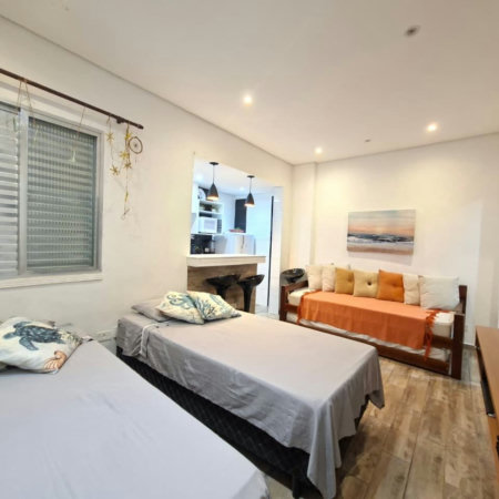 Apartamento com 1 dormitório à venda, 30 m² por R$ 395.000,00 - Embaré - Santos/SP