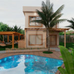 Casa à venda com 1 quarto, sendo 2 suítes, no condomínio Residencial Portal Canoê, Porto Seguro - BA