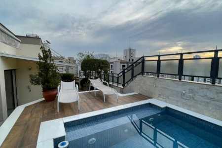 Cobertura à venda, 348 m² por R$ 3.900.000,00 - Aparecida - Santos/SP