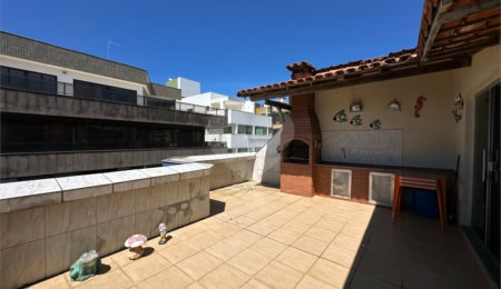 Cobertura à venda com 3 quartos, sendo 1 suíte, em Passagem, Cabo Frio, RJ
