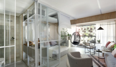 Apartamento à venda com 1 quarto em Indianópolis, São Paulo, SP