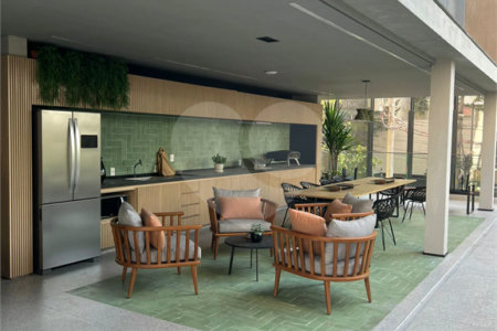 Apartamento à venda com 1 quarto em Moema, São Paulo, SP