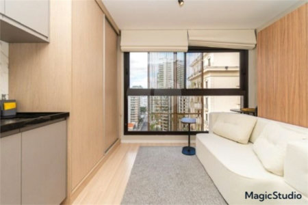Apartamento à venda com 1 quarto em Moema, São Paulo, SP