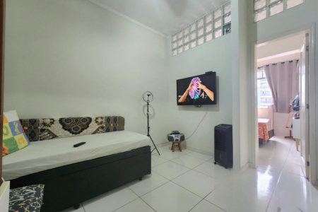 Apartamento com 1 dormitório à venda, 55 m² por R$ 285.000,00 - Centro - São Vicente/SP