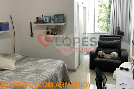 Apartamento à venda com 3 quartos, sendo 1 suíte, em Tijuca, Rio de Janeiro, RJ