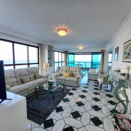 Apartamento com 3 dormitórios à venda, 179 m² por R$ 3.800.000,00 - Pitangueiras - Guarujá/SP