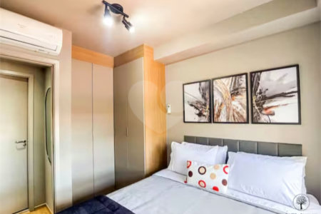 Apartamento à venda com 1 quarto em Indianópolis, São Paulo, SP