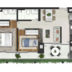 Apartamento à venda com 2 quartos, sendo 1 suíte,  em Campo Belo, São Paulo, SP