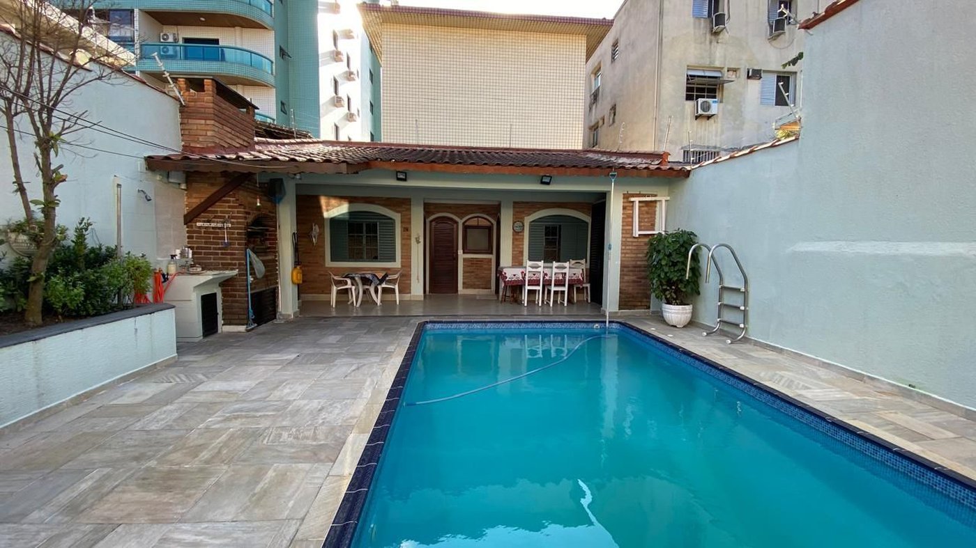 Casa com 4 dormitórios à venda, 380 m² por R$ 2.400.000,00 - Embaré - Santos/SP