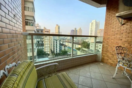 Apartamento à venda, 115 m² por R$ 1.380.000,00 - Embaré - Santos/SP