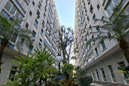 Apartamento com 1 dormitório à venda, 52 m² por R$ 450.000,00 - Aparecida - Santos/SP