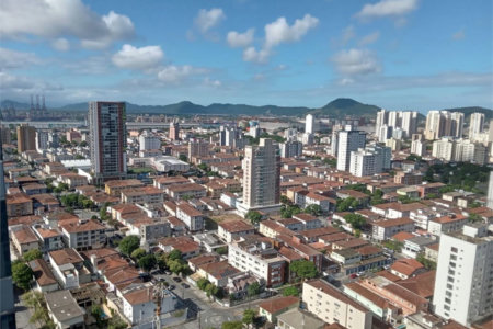 Apartamento com 1 dormitório à venda, 95 m² por R$ 1.600.000,00 - Aparecida - Santos/SP