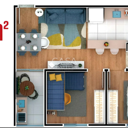 Apartamento para alugar com 2 quartos em Jardim Ipê, Sorocaba, SP