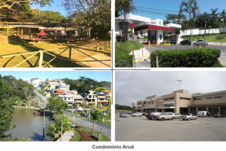 Casa à venda com 4 quartos, sendo 2 suítes, no condomínio Aruã, Mogi das Cruzes - SP