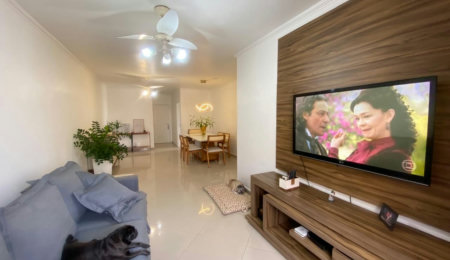 Apartamento com 3 dormitórios à venda, 114 m² por R$ 799.000,00 - Campo Grande - Santos/SP
