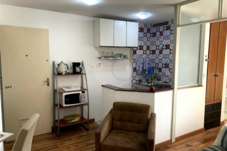 Apartamento à venda com 1 quarto em Indianópolis, São Paulo, SP