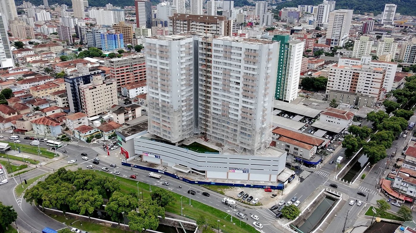 Apartamento à venda, 72 m² por R$ 810.000,00 - Encruzilhada - Santos/SP