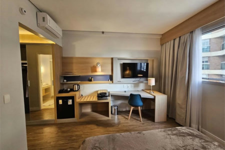 Studio com 1 dormitório à venda, 24 m² por R$ 405.000,00 - Gonzaga - Santos/SP