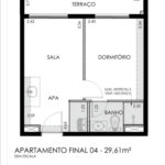 Apartamento à venda com 1 suíte em Butantã, São Paulo, SP