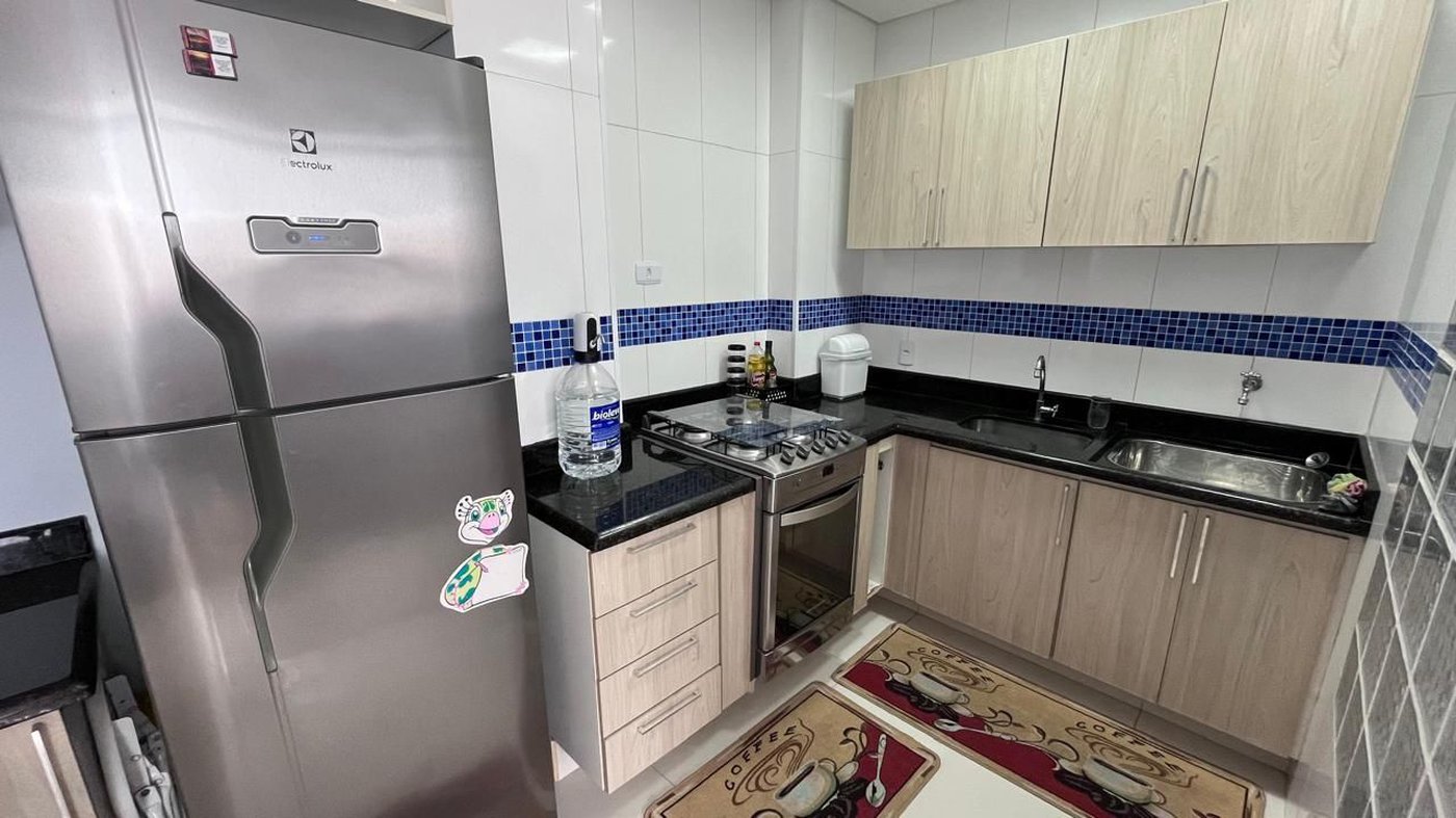 Apartamento com 1 dormitório à venda, 60 m² por R$ 490.000,00 - Gonzaga - Santos/SP